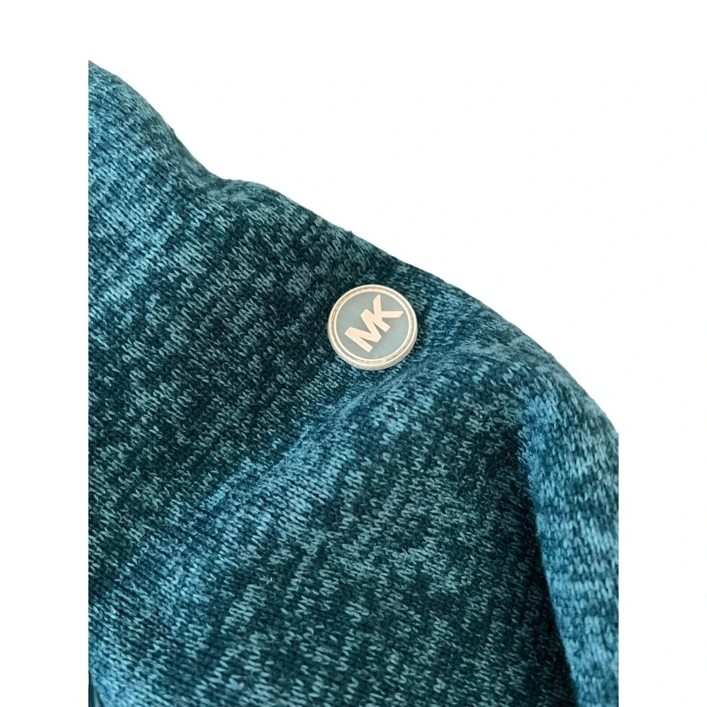 Michael Michael Kors‎ Hybrid Puffer Jacket Girls 14  Good Thumbhole Knit Sleeve